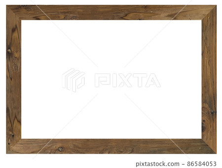 Frame with wood grain texture 86584053