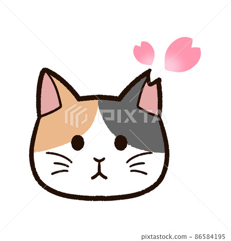 Sakura cat calico cat Sakura cat calico cat 86584195