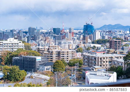 《福岡縣》福岡市風光（取自南公園） 86587883