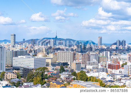 《福岡縣》福岡市風光（取自南公園） 86587886