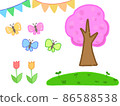 春天的插圖 86588538