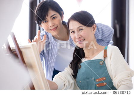 愛好:高級女性繪畫和女教師 愛好:高級女性繪畫和女教師 86588715