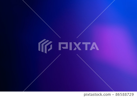 Neon background. Blur color light. Fluorescent lens flare. Defocused blue pink uv led glow smooth pattern on dark night black abstract overlay mask. Neon background. Blur color light. Fluorescent lens flare. Defocused blue pink uv led glow smooth pattern on dark night black abstract overlay mask. 86588729