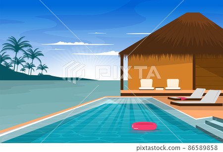 Beautiful Maldives Summer Holiday Beach Sea Island Vacation Travel Landscape 86589858