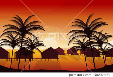 Sunrise Maldives Summer Holiday Beach Sea Island Vacation Travel View Sunrise Maldives Summer Holiday Beach Sea Island Vacation Travel View 86589869