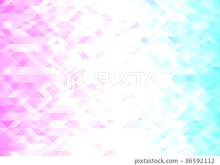 馬賽克三角形背景素材 馬賽克三角形背景素材 86592112
