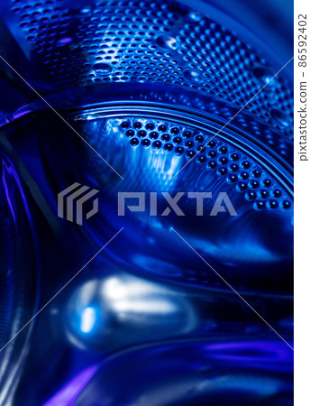 blue washing machine drum blue washing machine drum 86592402