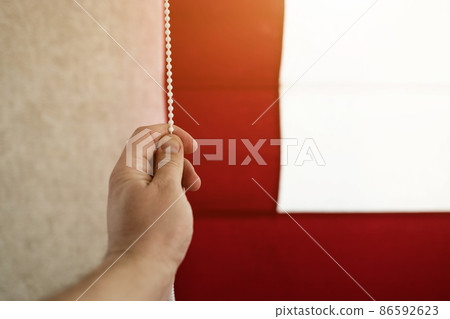 hand pull rope and closed jalousie hand pull rope and closed jalousie 86592623