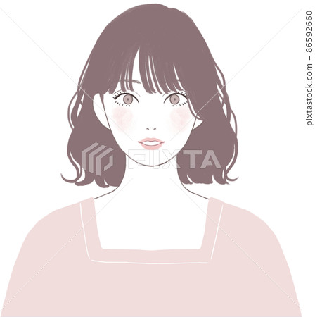 女人圖示 女人圖示 86592660