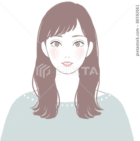 女人圖示 女人圖示 86592661