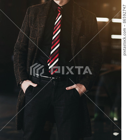 Trendy successful man 86592747