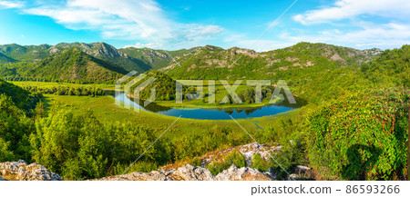 View of Rijeka Crnojevica View of Rijeka Crnojevica 86593266