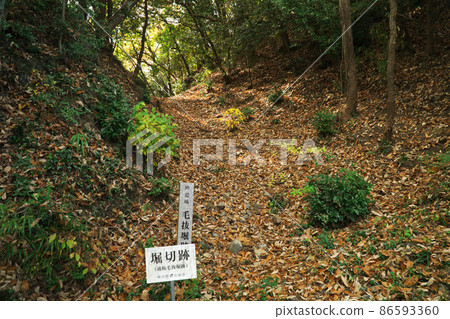 Kannabe Castle (Murao Castle) Ruins Kannabecho, Fukuyama City, Hiroshima Prefecture 86593360