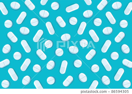 medical pills and capsules pharmacy vector illustration medical pills and capsules pharmacy vector illustration 86594305