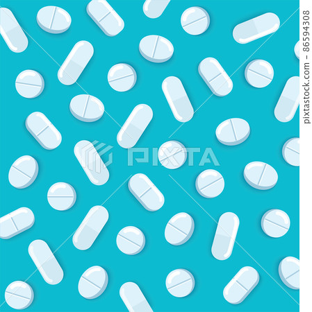 medical pills and capsules pharmacy vector illustration medical pills and capsules pharmacy vector illustration 86594308
