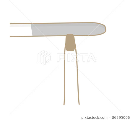 Nail care Filing illustrations to shape Nail care Filing illustrations to shape 86595006