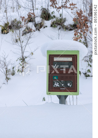 [Biei Town, Hokkaido] Sand box 86596142