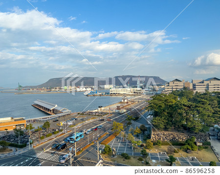Takamatsu Port and Yajima 86596258