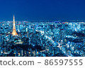 東京夜景（東京塔） 86597555