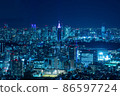 東京（新宿）的夜景 86597724
