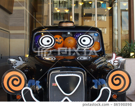 Car disguised as Halloween Car disguised as Halloween 86598898
