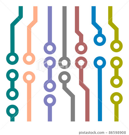 Illustration that imaged the circuit of a precision machine 86598908