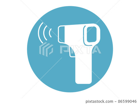 感染控製圖標溫度測量 感染控製圖標溫度測量 86599046