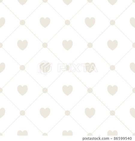 Seamless pattern with hearts, romantic background Seamless pattern with hearts, romantic background 86599540