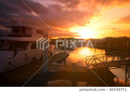 Ashiya Marina Sunset View Sunset 02 86599751