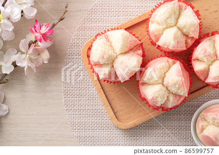 Fa gao steamed spongge cake スポンジケーキ 86599757