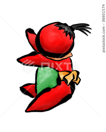 Sarubobo (hanging chicks) Sarubobo sideways 86601574