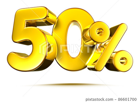 50 percent gold. 86601700