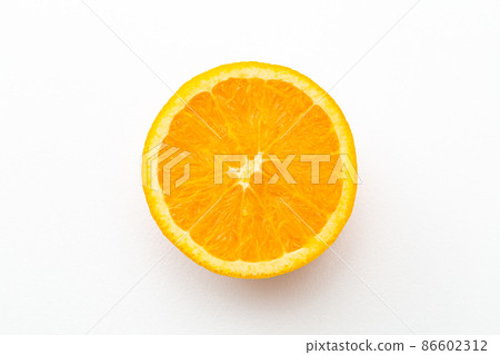 Navel orange white background Navel orange white background 86602312
