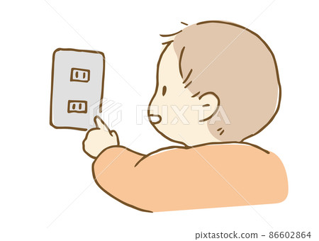 嬰兒觸摸插座 86602864