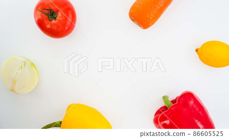 Colorful vegetables Colorful vegetables 86605525