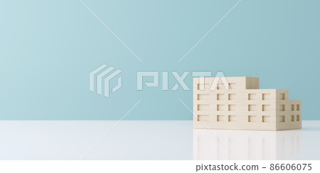 木屋模型形象/住宅概念形象、房地產銷售、建築設計 86606075