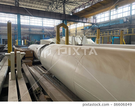 Finished goods warehouse in the metallurgical plant Finished goods warehouse in the metallurgical plant 86606849