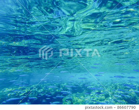 sea surface from water. red sea waves close-up 86607790