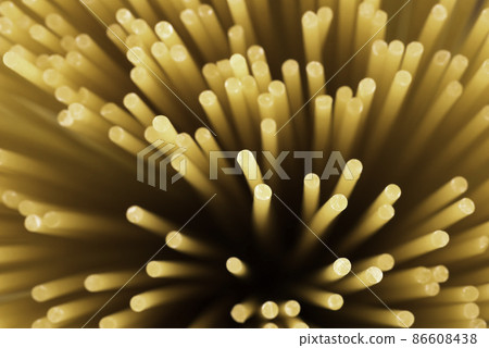 bundle of pasta straws macro photo from the end bundle of pasta straws macro photo from the end 86608438