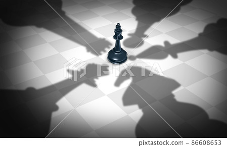 Checkmate Business Concept Checkmate Business Concept 86608653
