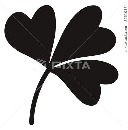 Three leaf clover icon Three leaf clover icon 86610584