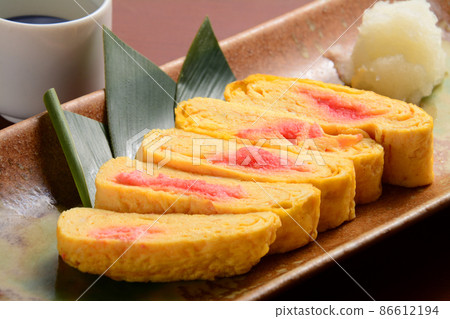 Mentaiko omelet 86612194