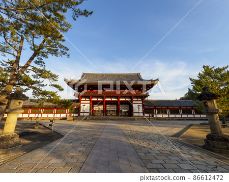 清晨東大寺中門風光 清晨東大寺中門風光 86612472