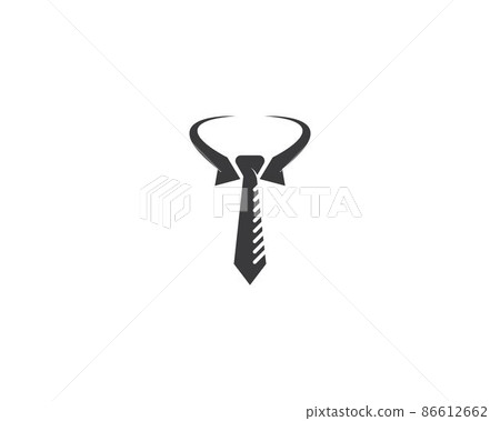 Tie symbol illustration 86612662