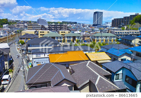 A quiet residential area on the outskirts of Yokohama City, Kanagawa Prefecture A quiet residential area on the outskirts of Yokohama City, Kanagawa Prefecture 86613665