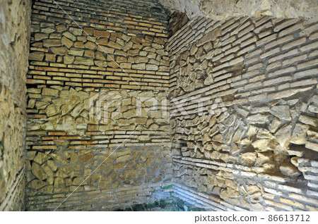 阿爾巴尼亞杜拉斯拜占庭帝國圓形劇場遺址地下結構遺址 86613712