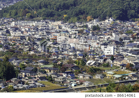 View around Enzan, Koshu City, Yamanashi Prefecture 86614061