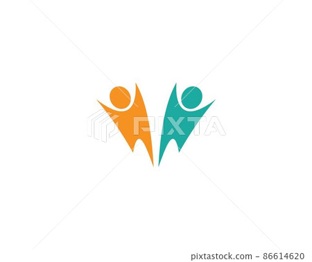 Teamwork vector icon Teamwork vector icon 86614620