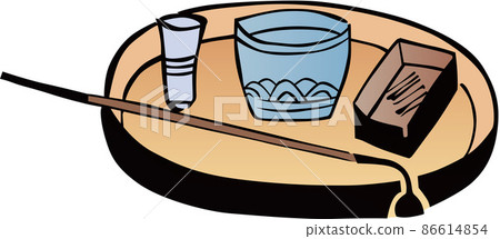 Ukiyo-e Kiseru & Teacup Part 1 Ukiyo-e Kiseru & Teacup Part 1 86614854