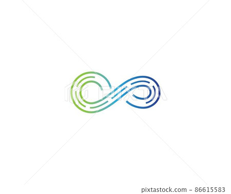 Infinity vector icon 86615583
